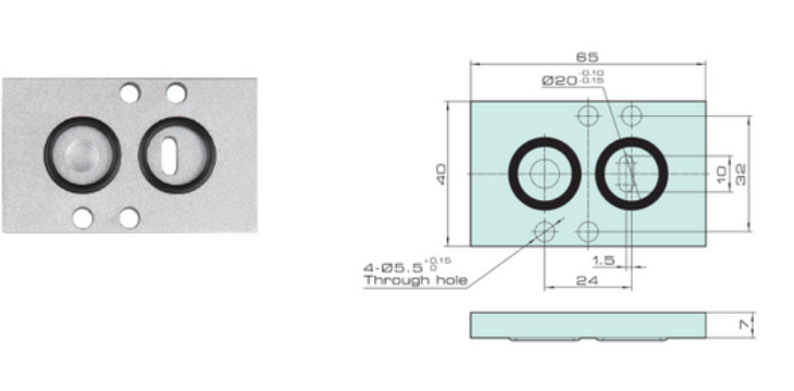 Válvula Série Namur - Dimensões
