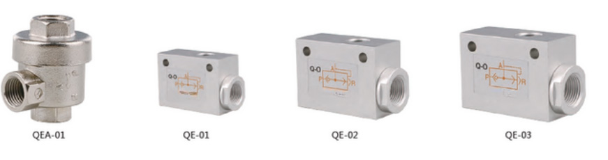 Séries QE e QEA - Escape Rápido